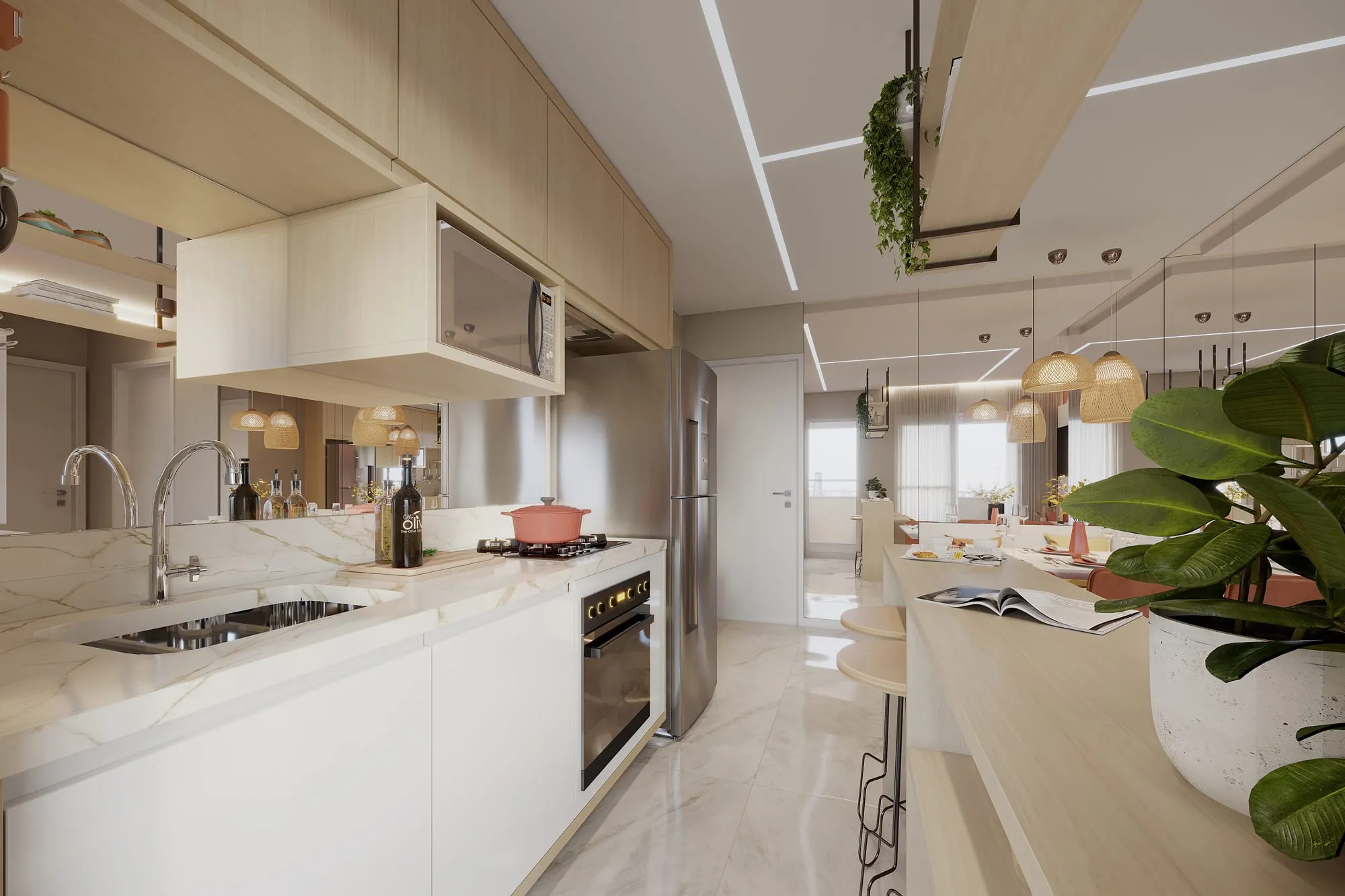Cozinha, sugestão de decoração